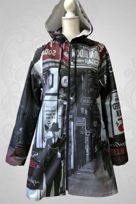 New York raincoat