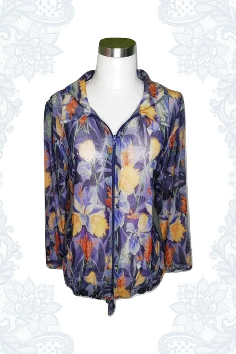 Lilly Zipper Top