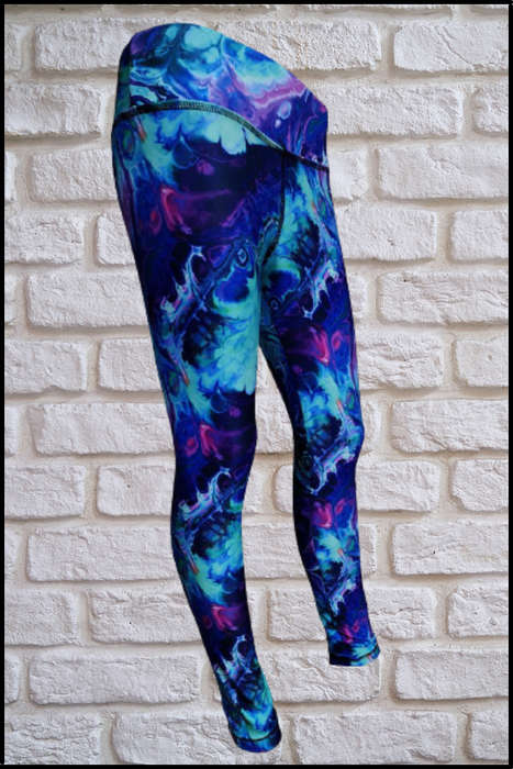 Modern Marble Tights