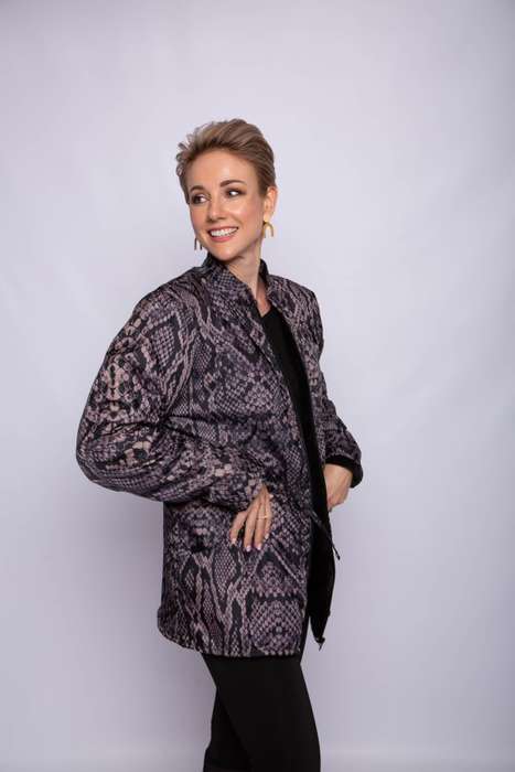 Snake Skin Ice-Bear Jacket