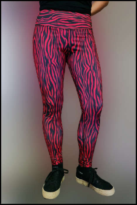 Red Fusion Reversible Tights
