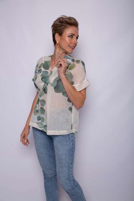 Sheer Eucalyptus Top (2)