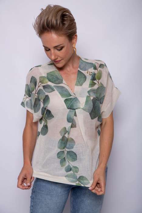 Sheer Eucalyptus Top (2)