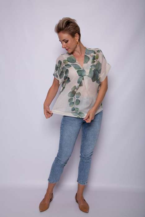 Sheer Eucalyptus Top (2)
