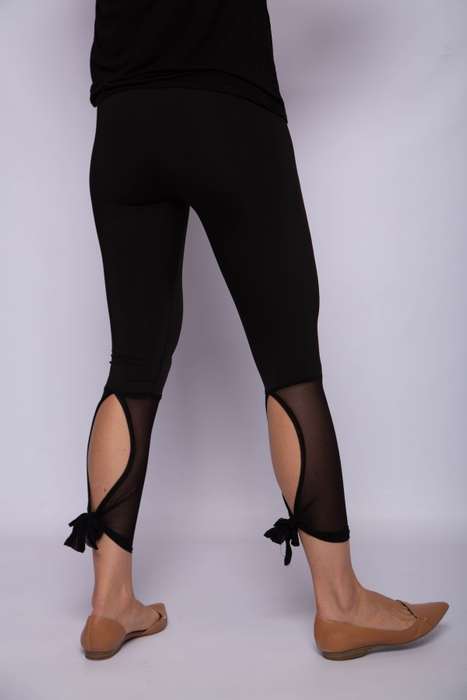 Mesh Detailed Tights