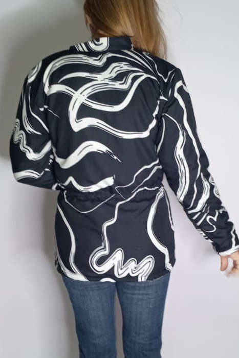 White Brush Ice-Bear Jacket