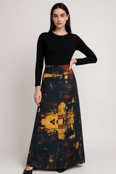 Rust to Riches skirt
