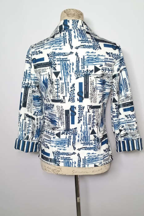 Fashion Text Jacket