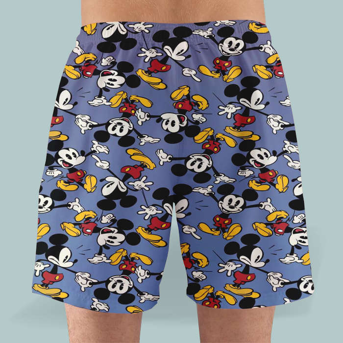 Mickey Satin Shorts