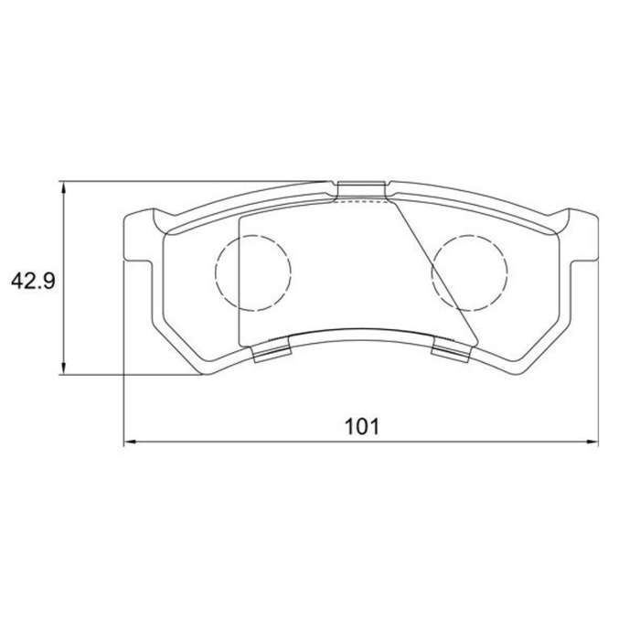 Renault Kwid Front Brake Pads