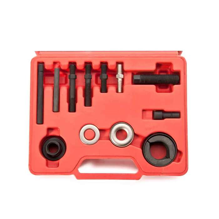 12 Pcs Alternator Power Steering Pump Pulley Puller & Installer Kit