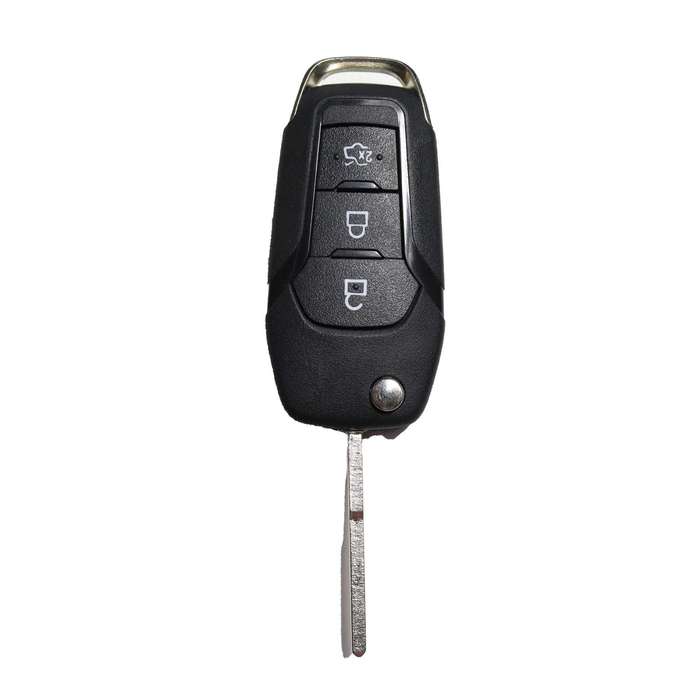 Ford - Focus, Mondeo, Festiva, Fusion, Fiesta | Remote Case & Blade (3 Buttons, HU101 Blade)