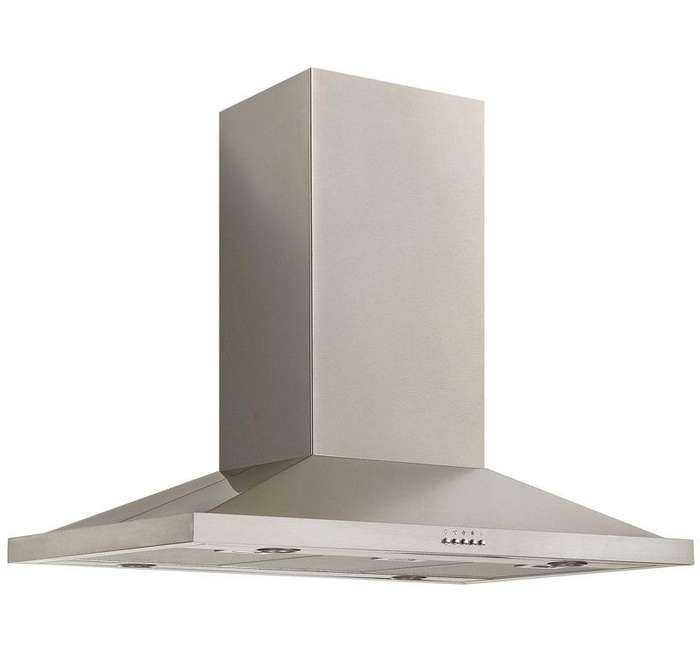Falco 90Cm Island Pyramid S/S Extractor Fan FAL-90-I52S