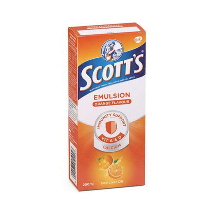 Scott's Emulsion Orange Cod Liver Oil - 200ml