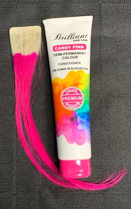 Brilliant Hair Care Premium Range - Semi Permanent Colour - Conditioner - Candy Pink