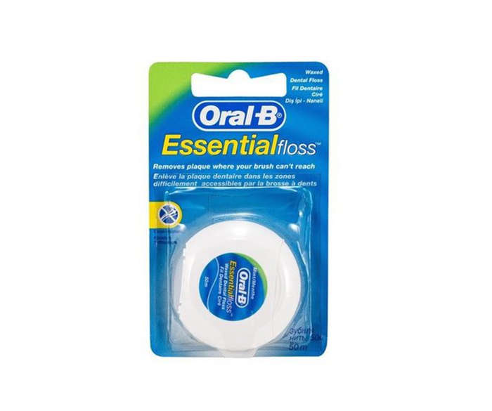 Oral B Floss - Essential Mint Wax 50m