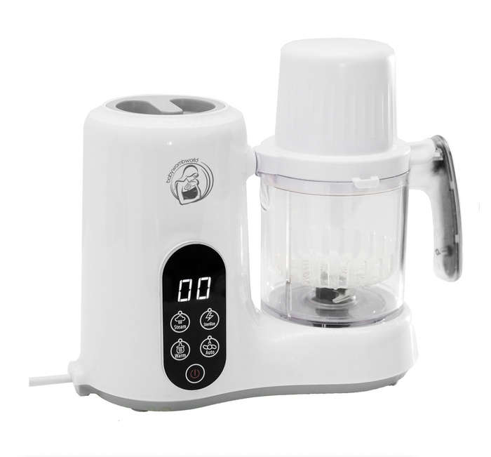 Baby Food Processor, Steamer, Blender and Milk Bottle Warmer
