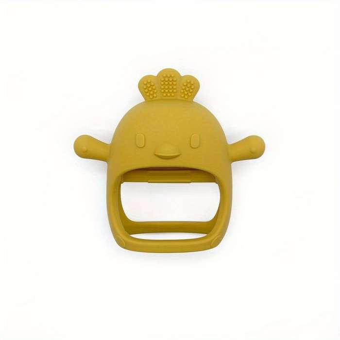 Silicone Chicken Teether - Mango