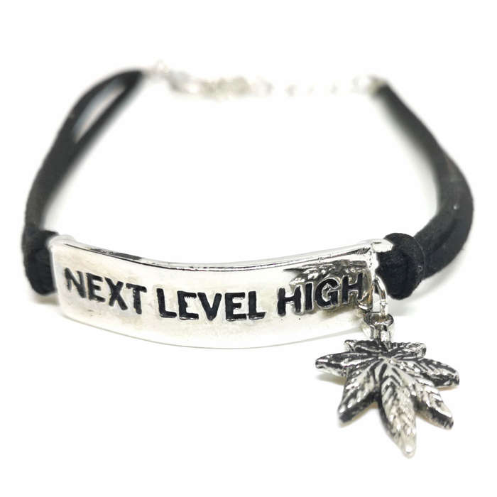 Next Level High  Silver Wrist Chain Handcrafted Bracelet 4:20 Inspired hand crafted costume jewel...