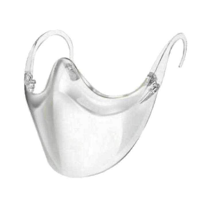 Protective Anti Fog Transparent Face Shield - Splatter Screen - Reusable Washable Clarity Mask 3 ...
