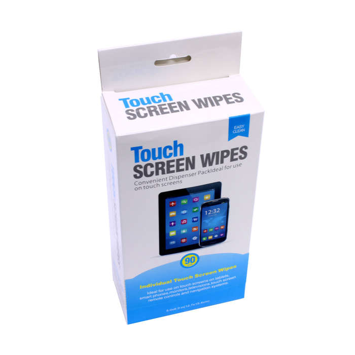 Touch Screen Wipes Individually Wrapped for I Pads or Phones - 90 Wipes