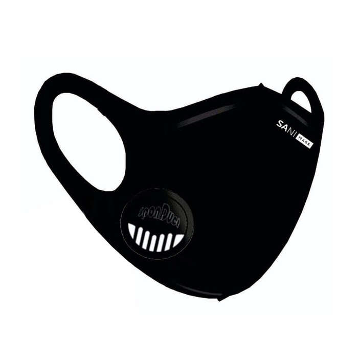 Face Mask - Protective Reusable Multiple Filter Layered Valve Sani Masks - 10 Pack