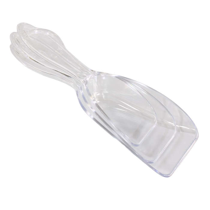 Scoop Set - Multi-Purpose Plastic / Acrylic Kitchen Scoops - 3-Piece
