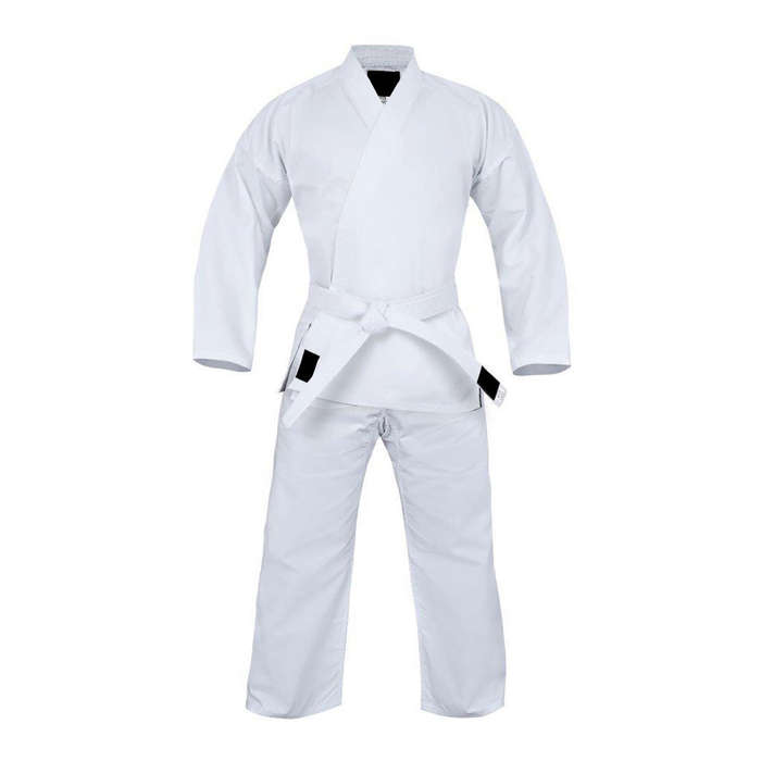 Ringstar Karate Training Uniform Suit Set Including Belt - Size: 00/120cm - White