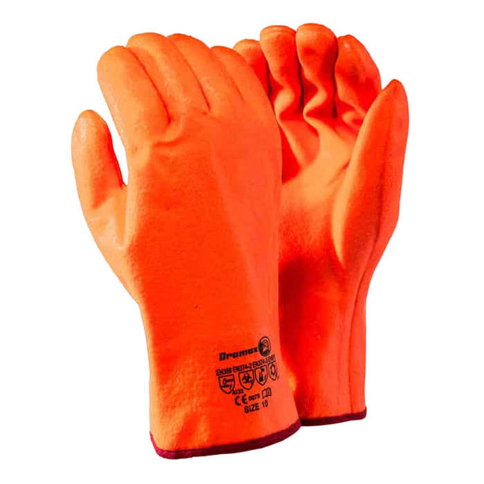 Dromex Freezer Protective Glove - Orange - Universal Size