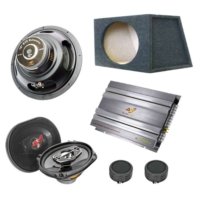 Car Audio Starter Grid Sound System Combo