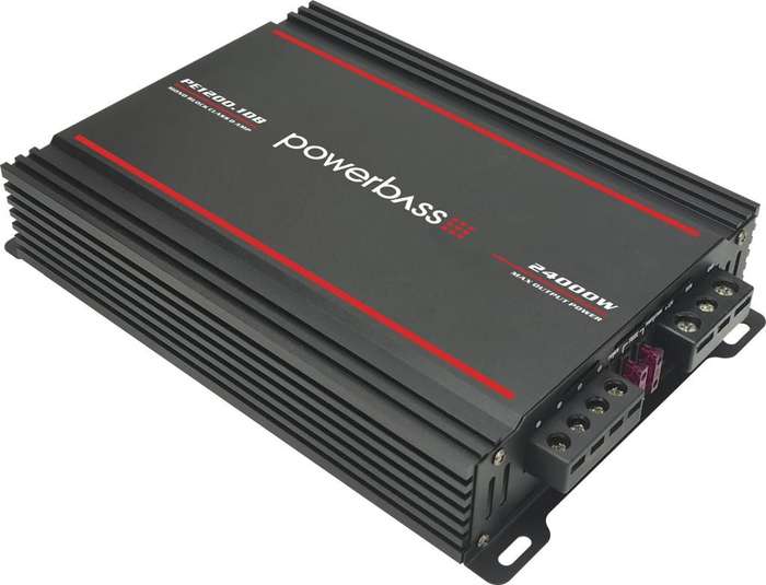 Powerbass 24000w Digital Amp 1200RMS Monoblock PE-1200.1DB