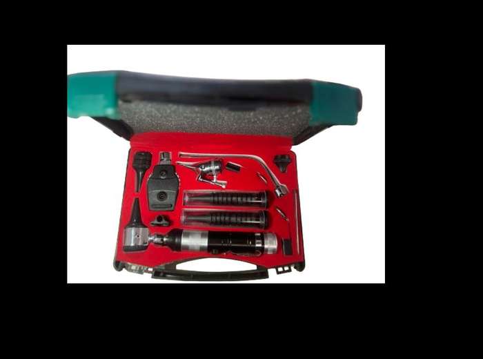 Deluxe ENT Diagnostic Set-BLACK