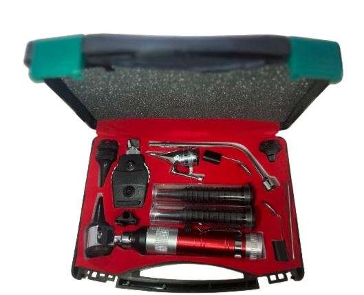 Deluxe ENT Diagnostic Set -RED