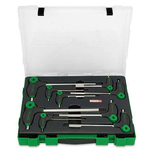 9PCS L-Type Two Way Ball Point & Hex Key Wrench Set