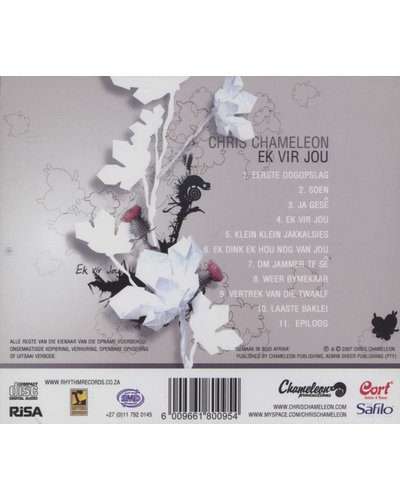 Chris Chameleon - Ek Vir Jou (CD)