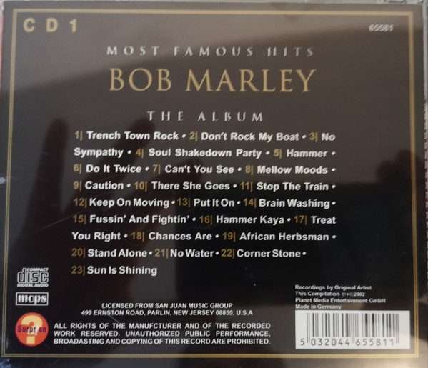 Bob Marley  Most Famous Hits - The Album (Double CD)
