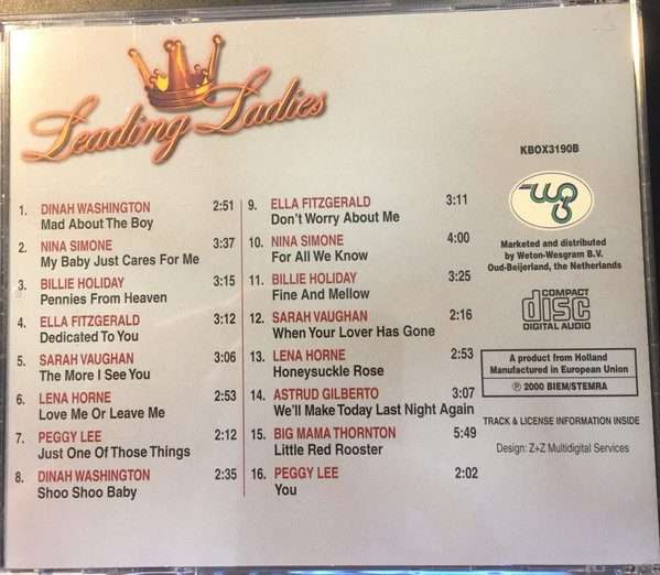 Various  Leading Ladies CD 2 (Import)