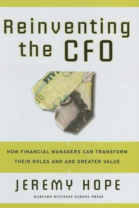 Reinventing the CFO (Hardcover)