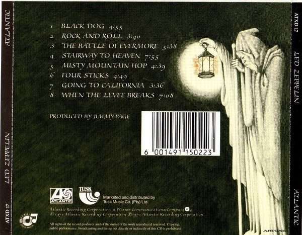 Led Zeppelin  Untitled CD