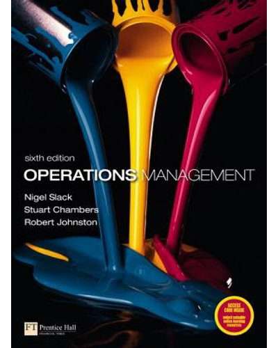 Operations Management (Paperback, 6th edition)