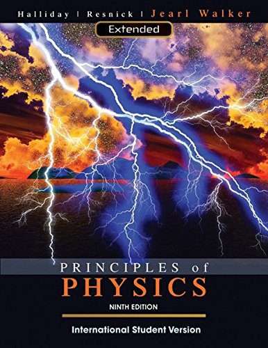 Principles of Physics Extended, International Student Version Paperback  International Edition