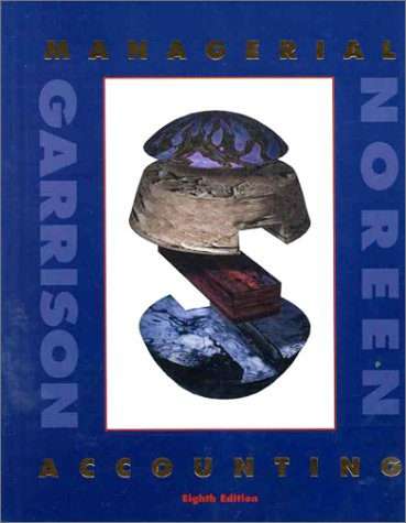 Managerial Accounting. 8th Edition (Hardcover)
