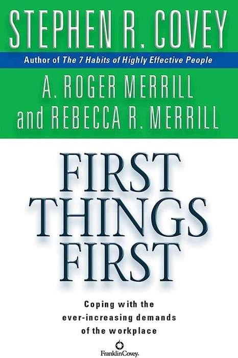 First Things First Paperback