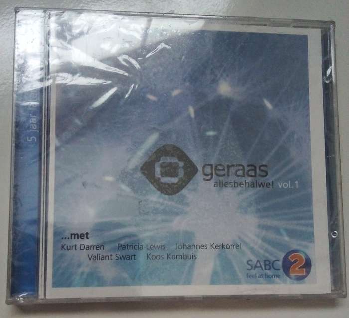 Geraas Allesbehalwe! Vol. 1 CD Brand New/Sealed