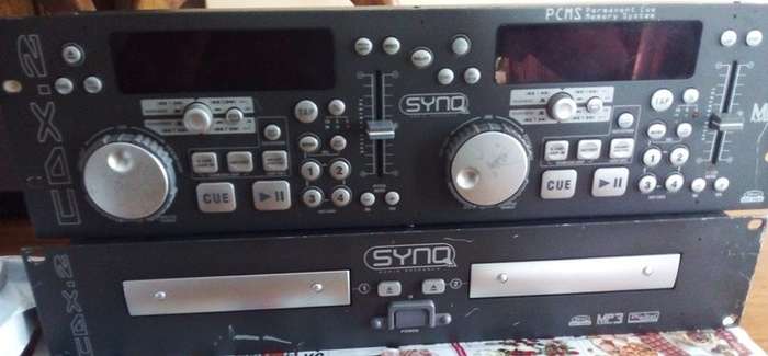SYNQ CDX-2 Dual DJ CD/MP3 Player