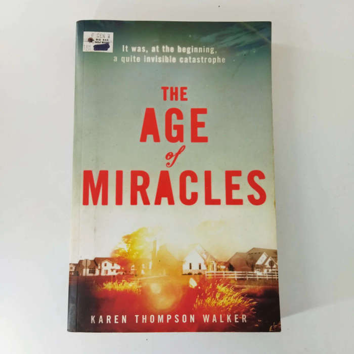 The Age of Miracles Softcover