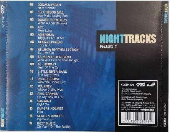 Various Artists - Night Tracks Volume 1 CD