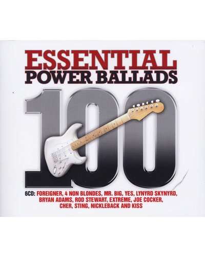 100 Essential Power Ballads (6 x CD, Boxed set)