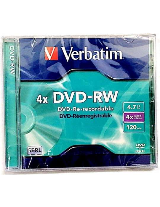 Verbatim- DVD Re-Writable 4speed