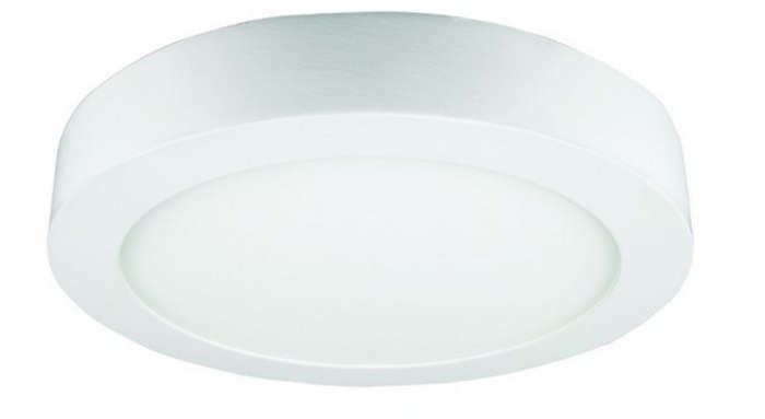 85-265VAC 12W Warm White, Round, Surface Mount LED 170x35mm